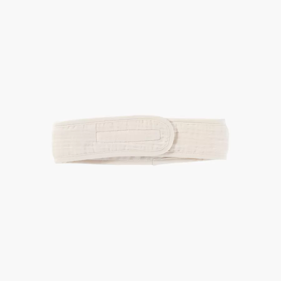 Carré Blanc Coffrets Cadeaux | Accessoires Beauté | Bandeau coton et gaze de coton biologique Naturelle naturel