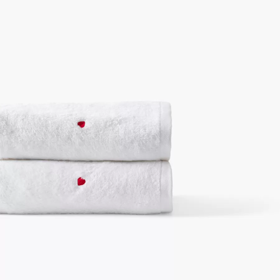 Carré Blanc Coffrets Cadeaux | Draps De Bain | Drap de bain coton Adore blanc