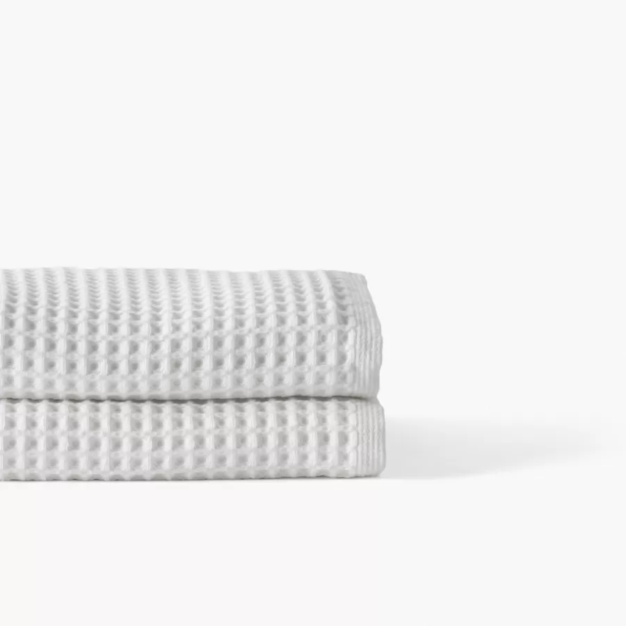 Carré Blanc Coffrets Cadeaux | Draps De Bain | Drap de bain coton bio Quadro blanc