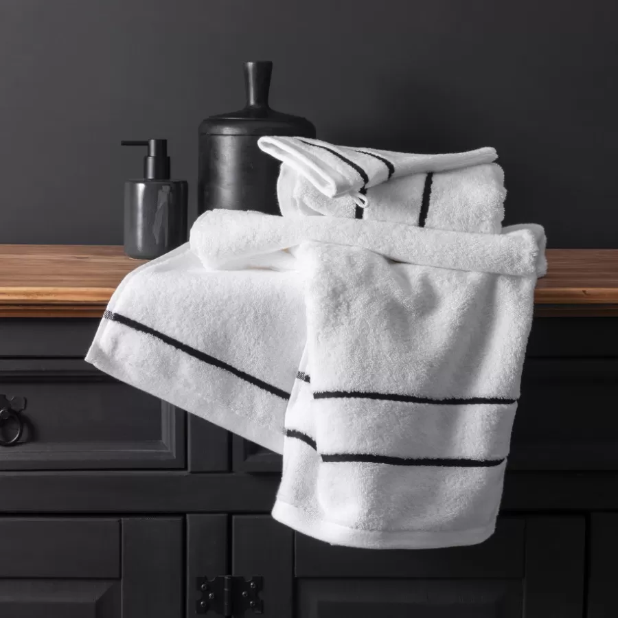 Carré Blanc Coffrets Cadeaux | Coffrets Cadeaux | Drap de bain coton Danaïde blanc