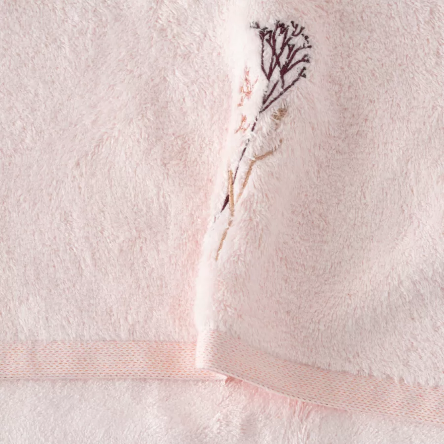 Carré Blanc Coffrets Cadeaux | Draps De Bain | Drap de bain coton et viscose de bambou Aura nude