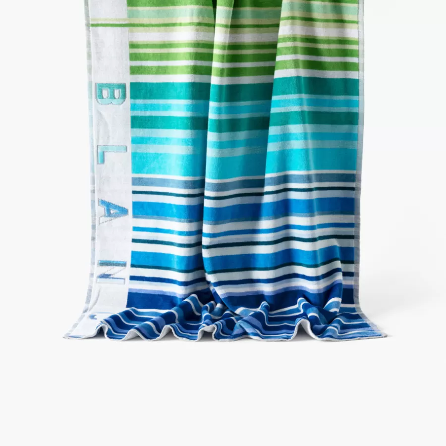 Carré Blanc La Plage | Drap de plage coton Colorfun