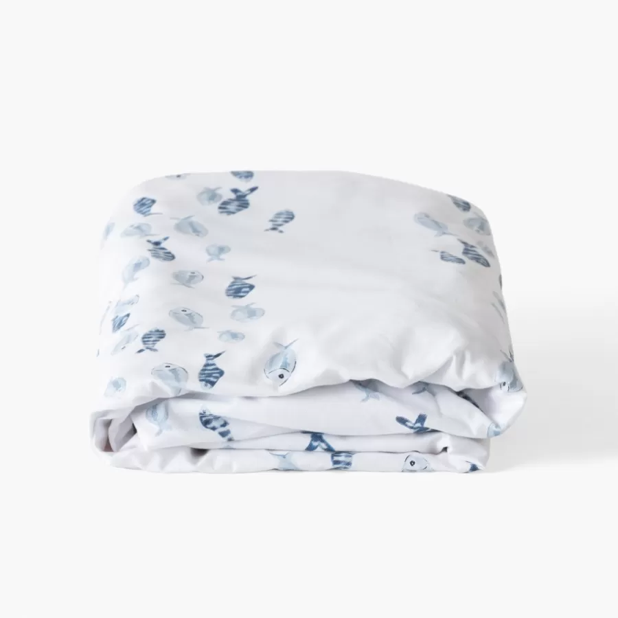 Carré Blanc Draps Housse | Drap housse pur coton Océanos