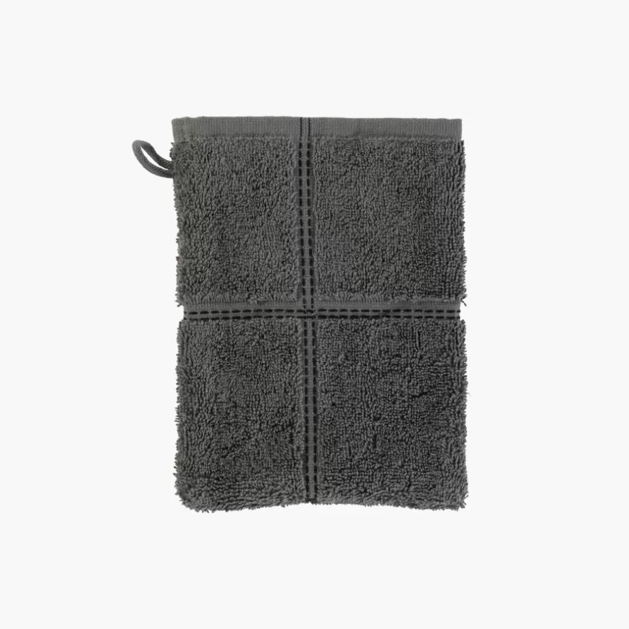 Carré Blanc Gants De Toilette | Gant de toilette coton Grizzli