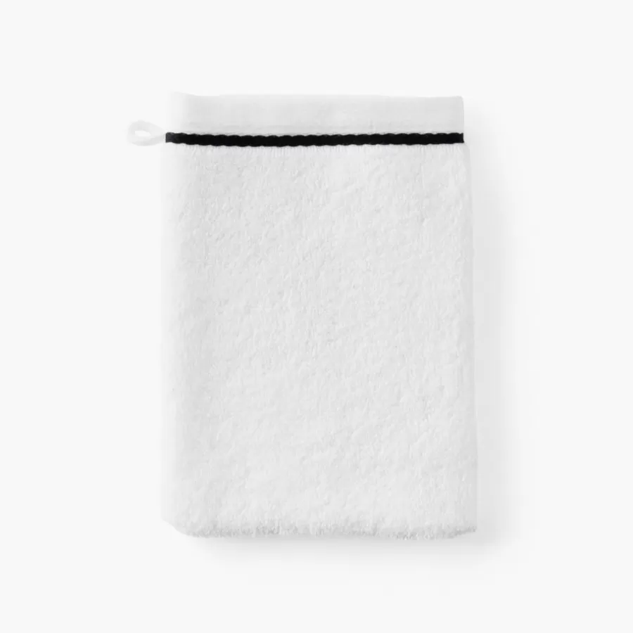 Carré Blanc Gants De Toilette | Gant de toilette coton Jakè x