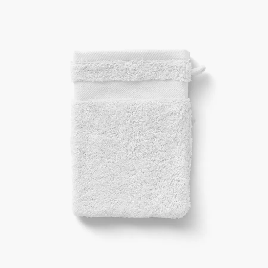 Carré Blanc Gants De Toilette | Gant de toilette coton Lola II blanc