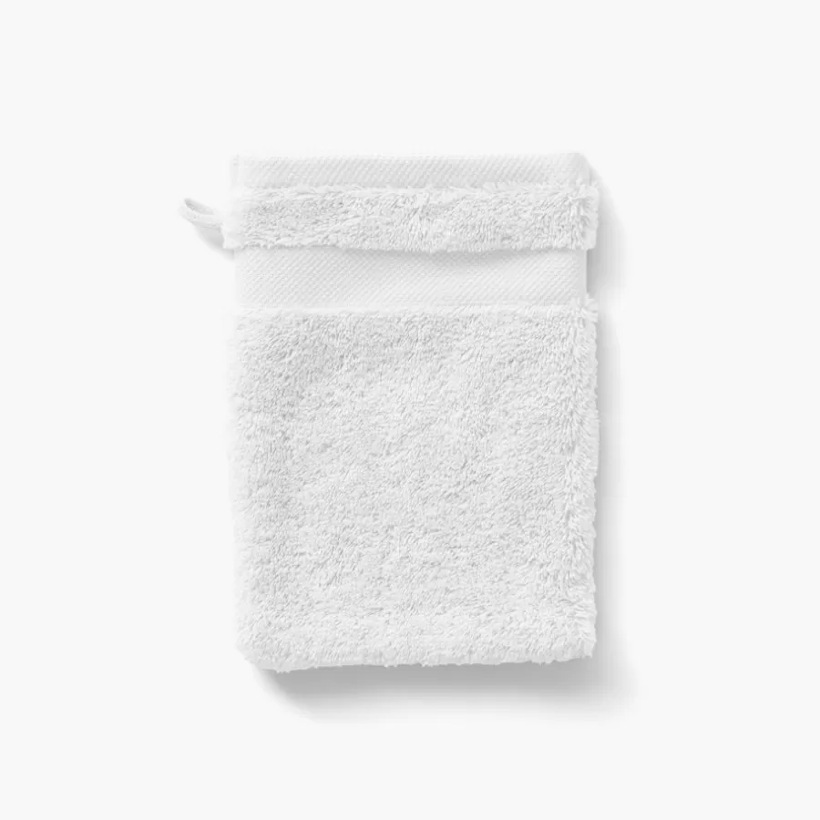 Carré Blanc Gants De Toilette | Gant de toilette coton Lola II blanc