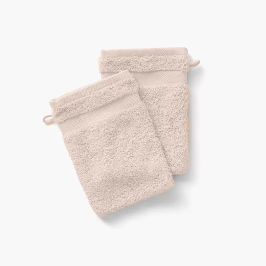 Carré Blanc Gants De Toilette | Gant de toilette coton Lola II lin