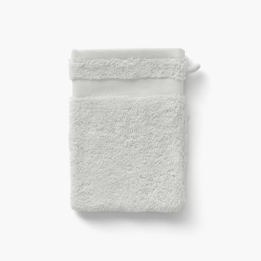 Carré Blanc Gants De Toilette | Gant de toilette coton Lola II perle