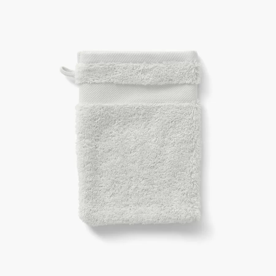 Carré Blanc Gants De Toilette | Gant de toilette coton Lola II perle