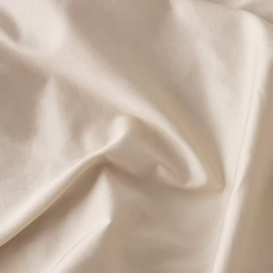 Carré Blanc Coffrets Cadeaux | Housses De Couette | Housse de couette satin de coton lavé bio Quartz dune