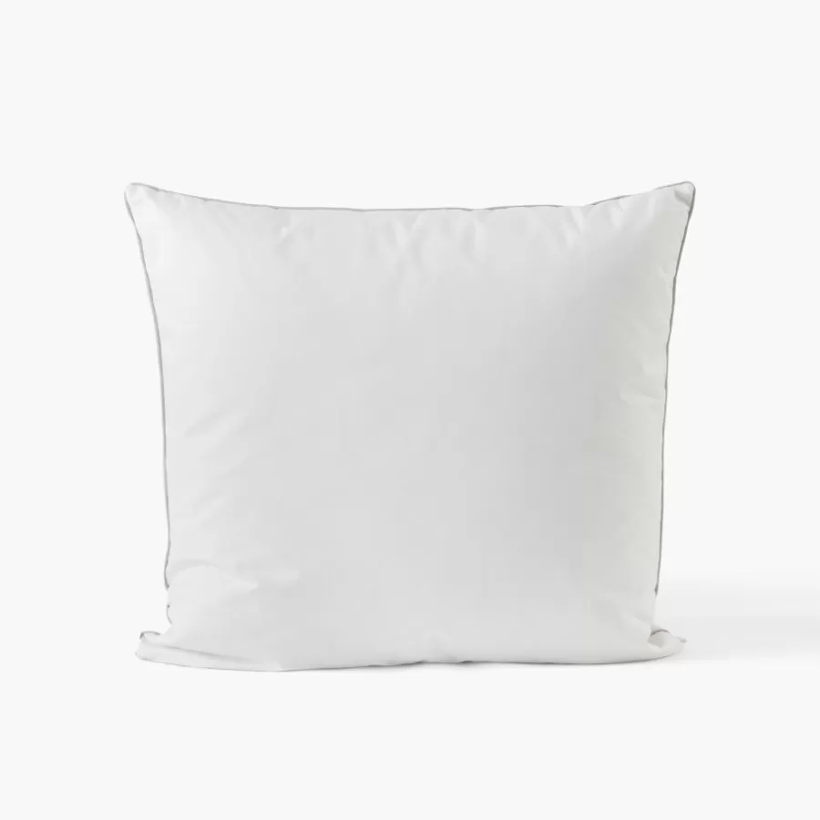 Carré Blanc Oreillers | Oreiller carré moelleux duvet d'oie Nuage