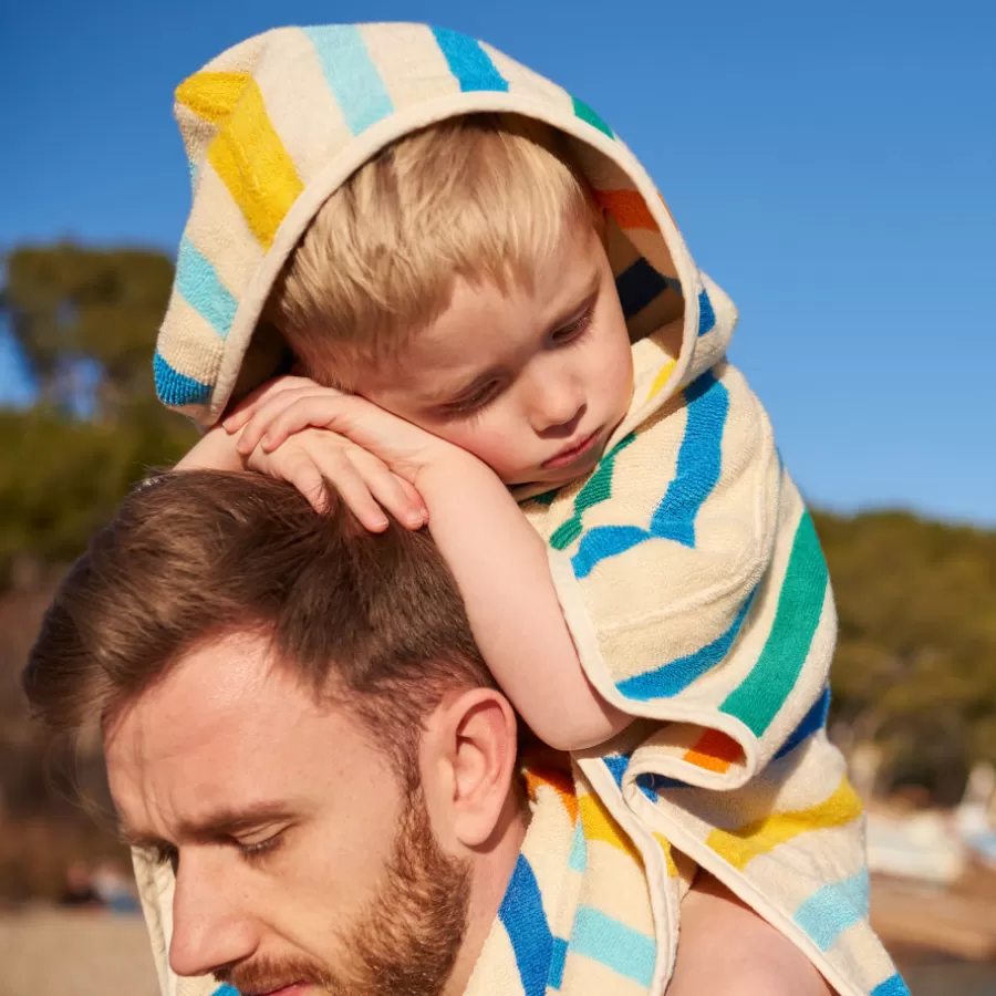 Carré Blanc Ponchos | Poncho coton bio Pinata