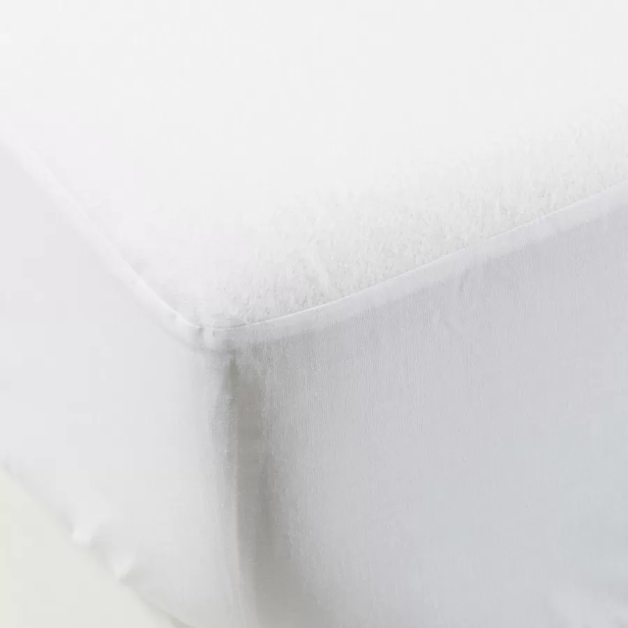 Carré Blanc Protège Matelas & Oreillers | Protège matelas tête et pieds relevables molleton Crépuscule II