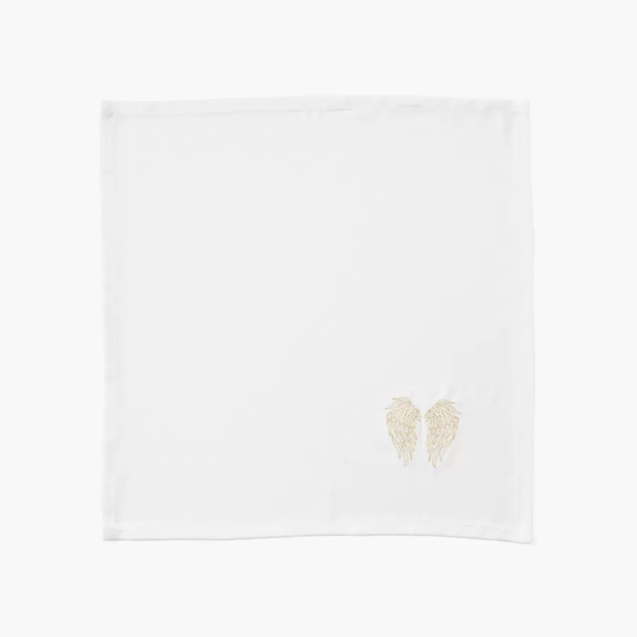 Carré Blanc Serviettes De Table | Coffrets Cadeaux | Serviette de table coton Angel