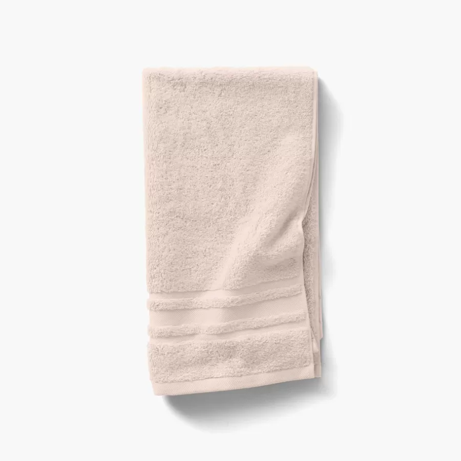 Carré Blanc Serviettes De Toilette | Serviette de toilette coton Lola II lin