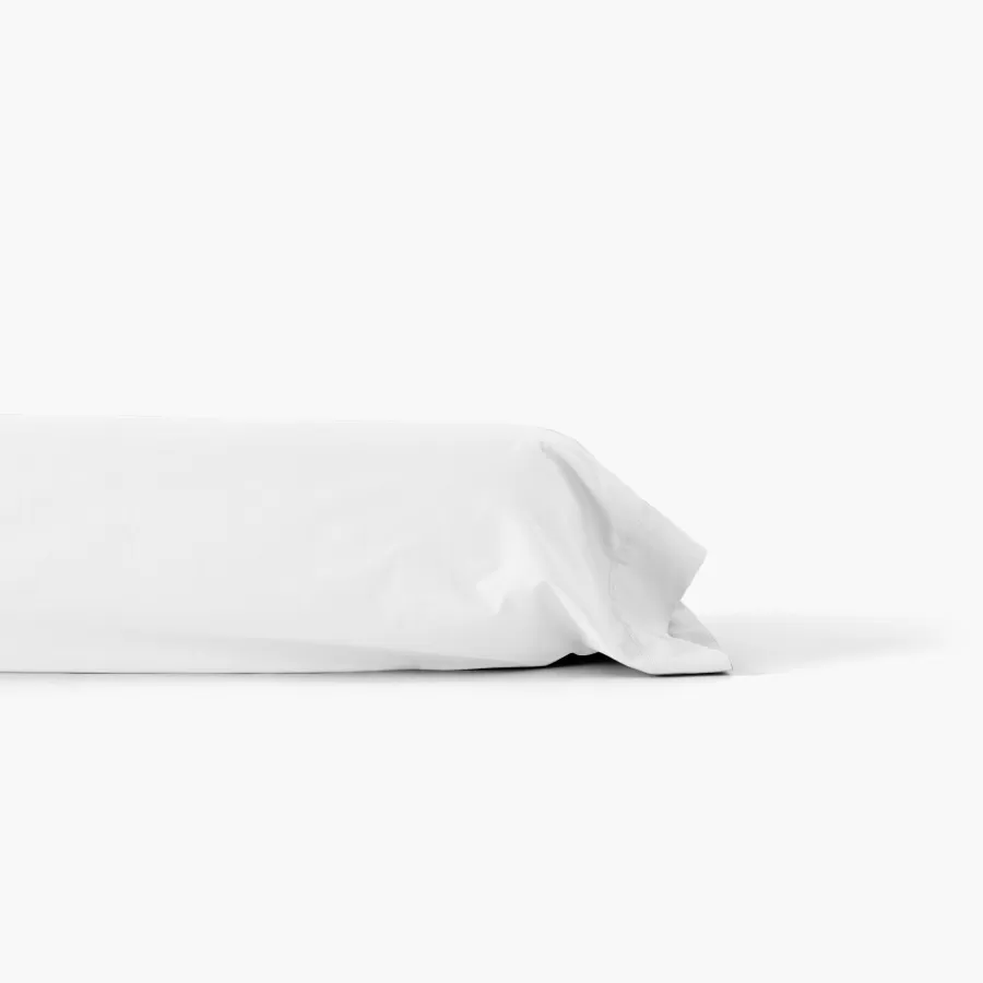 Carré Blanc Taies De Traversin | Taie de traversin percale de coton Neo blanc