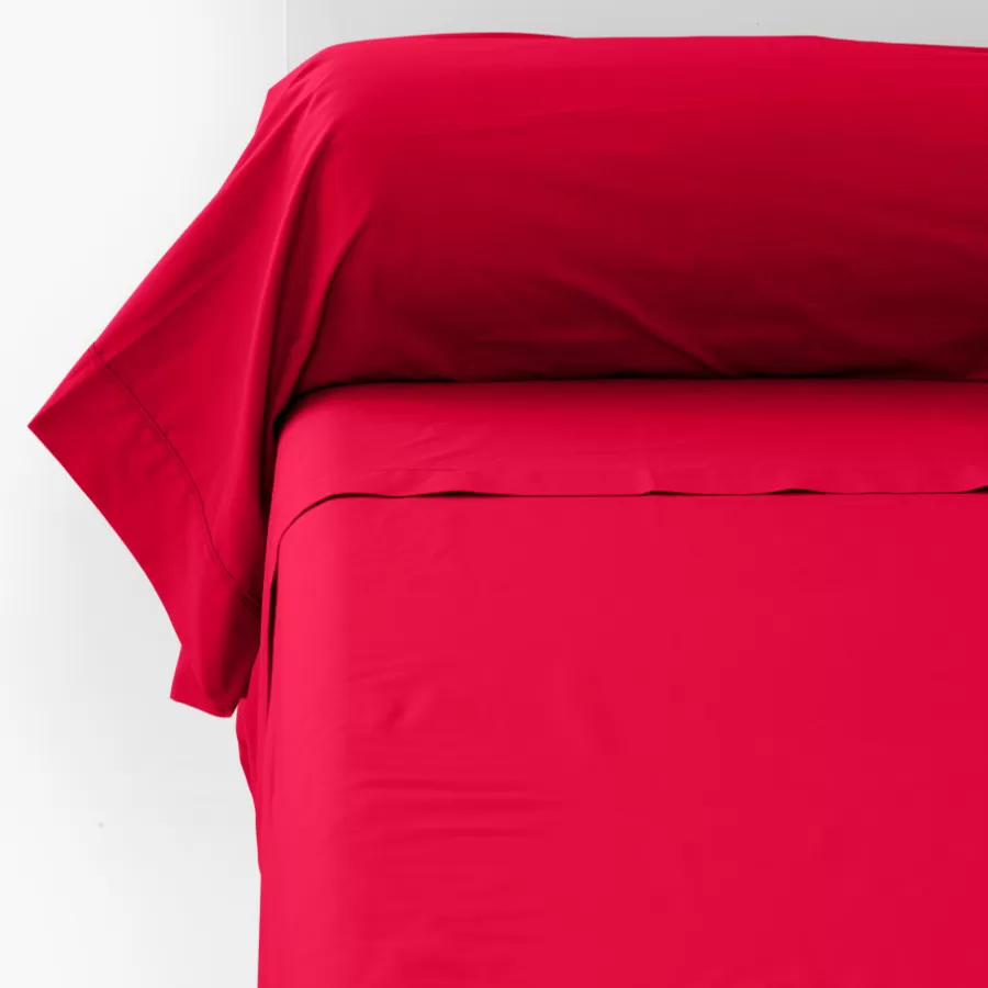 Carré Blanc Taies De Traversin | Taie de traversin percale de coton Neo grenadine