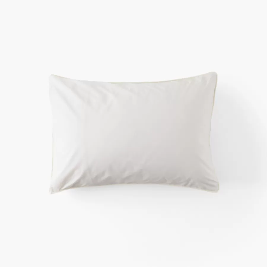 Carré Blanc Taies D’oreiller | Taie d'oreiller rectangulaire coton Horizons