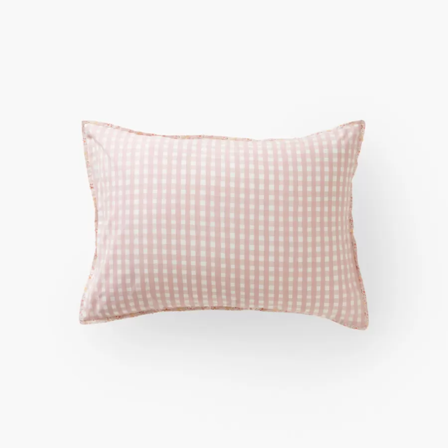Carré Blanc Linge De Litbio | Taies D'oreiller | Taie d'oreiller rectangulaire pur coton bio Rêve d'or