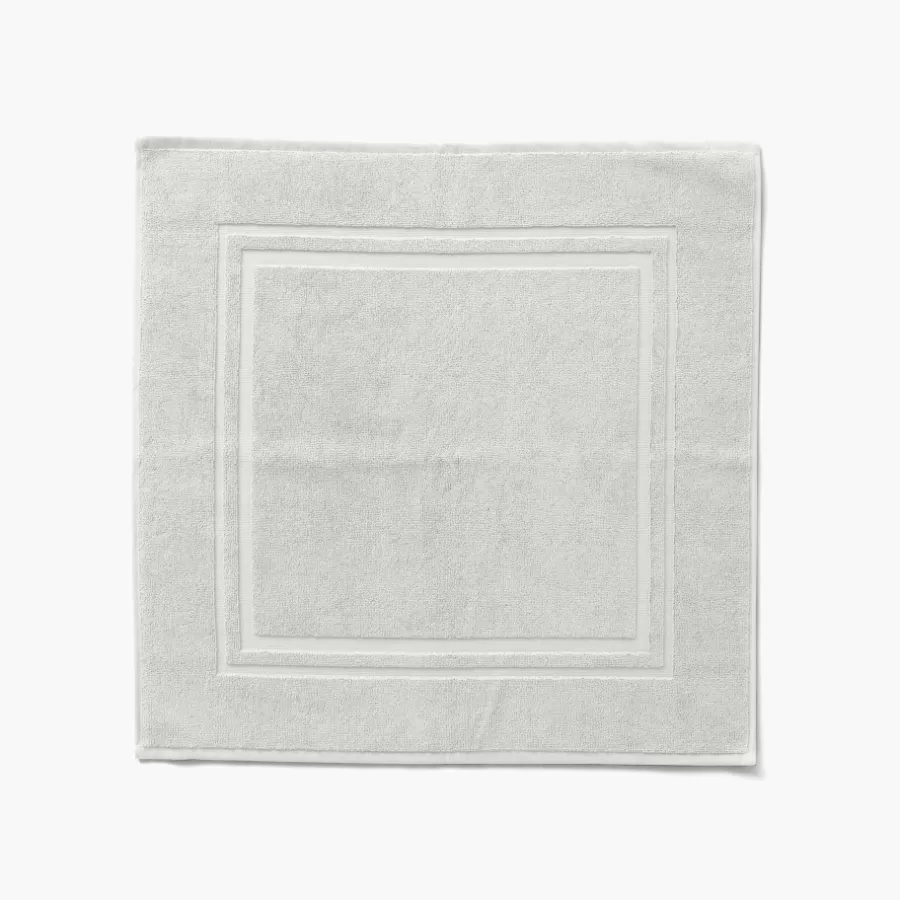 Carré Blanc Coffrets Cadeaux | Tapis De Bain | Tapis de bain coton Lola II perle